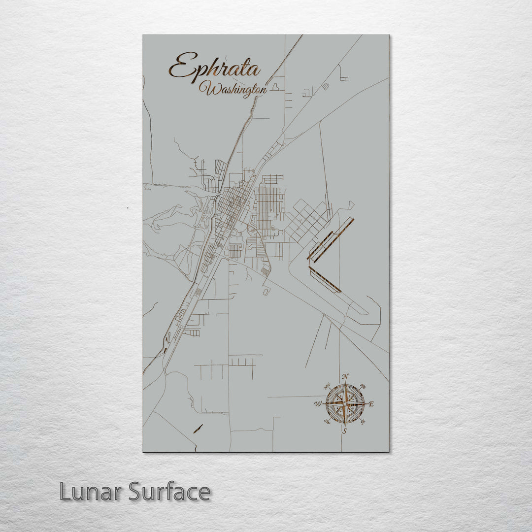 Ephrata, Washington Street Map