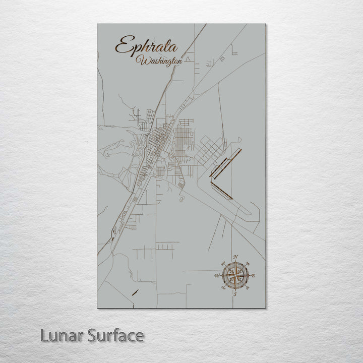 Ephrata, Washington Street Map