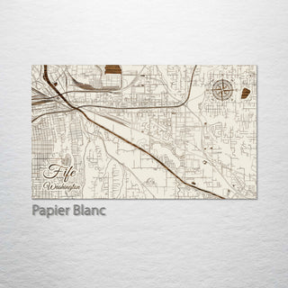 Fife, Washington Street Map