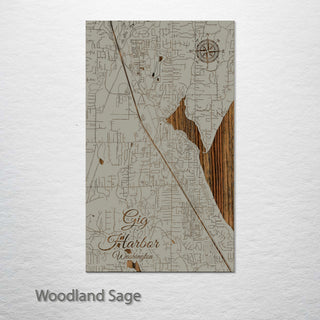 Gig Harbor, Washington Street Map