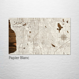 Kent, Washington Street Map