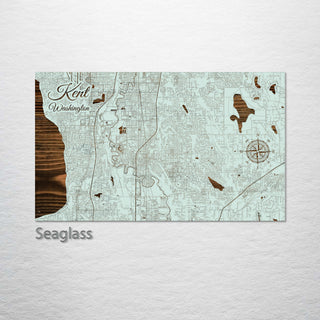 Kent, Washington Street Map