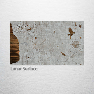 Kent, Washington Street Map