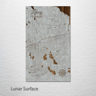 Lacey, Washington Street Map