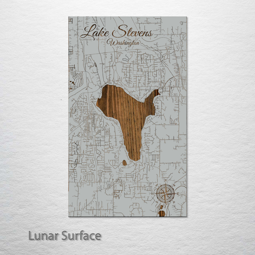 Lake Stevens, Washington Street Map