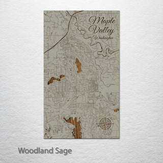 Maple Valley, Washington Street Map
