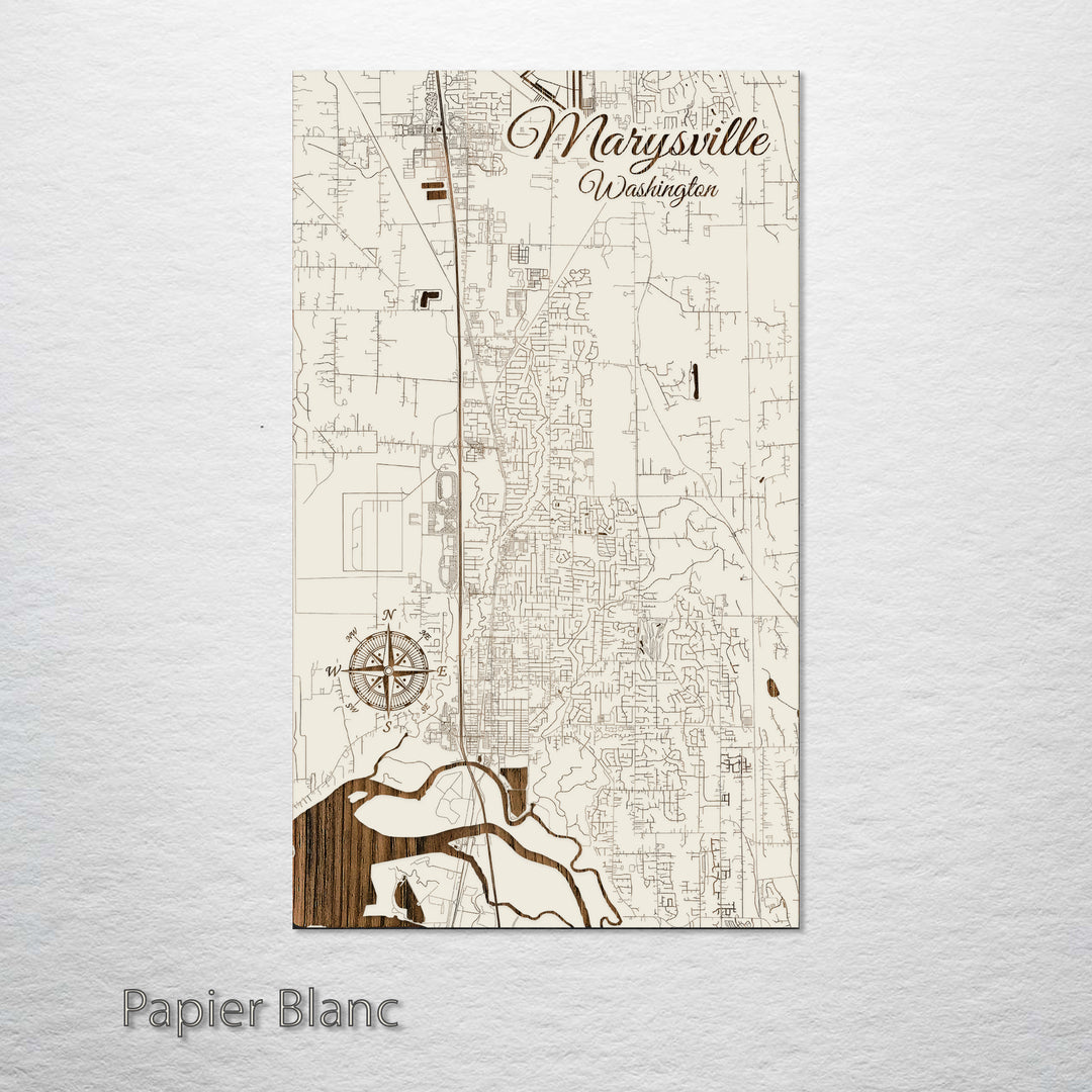 Marysville, Washington Street Map