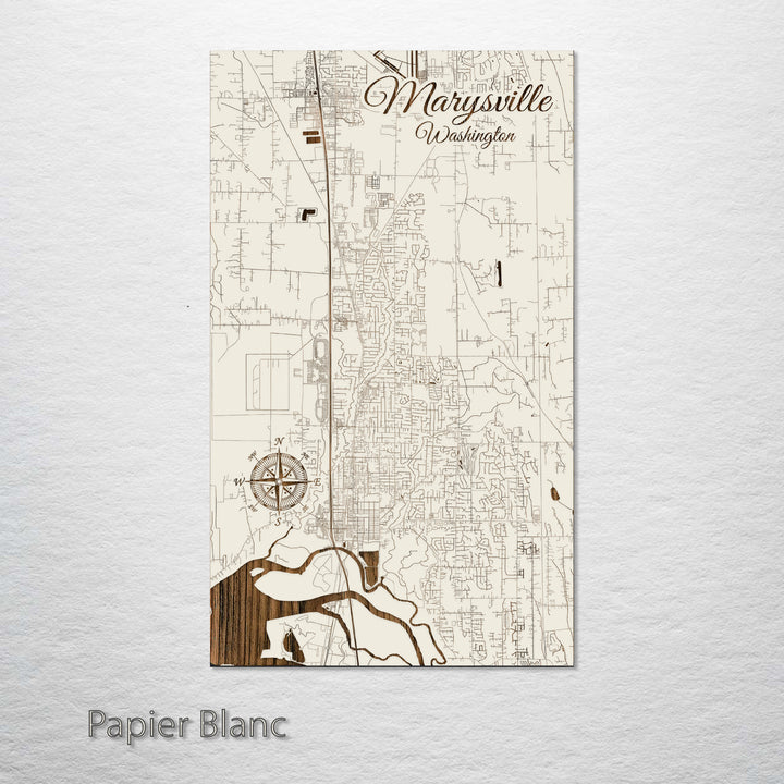 Marysville, Washington Street Map