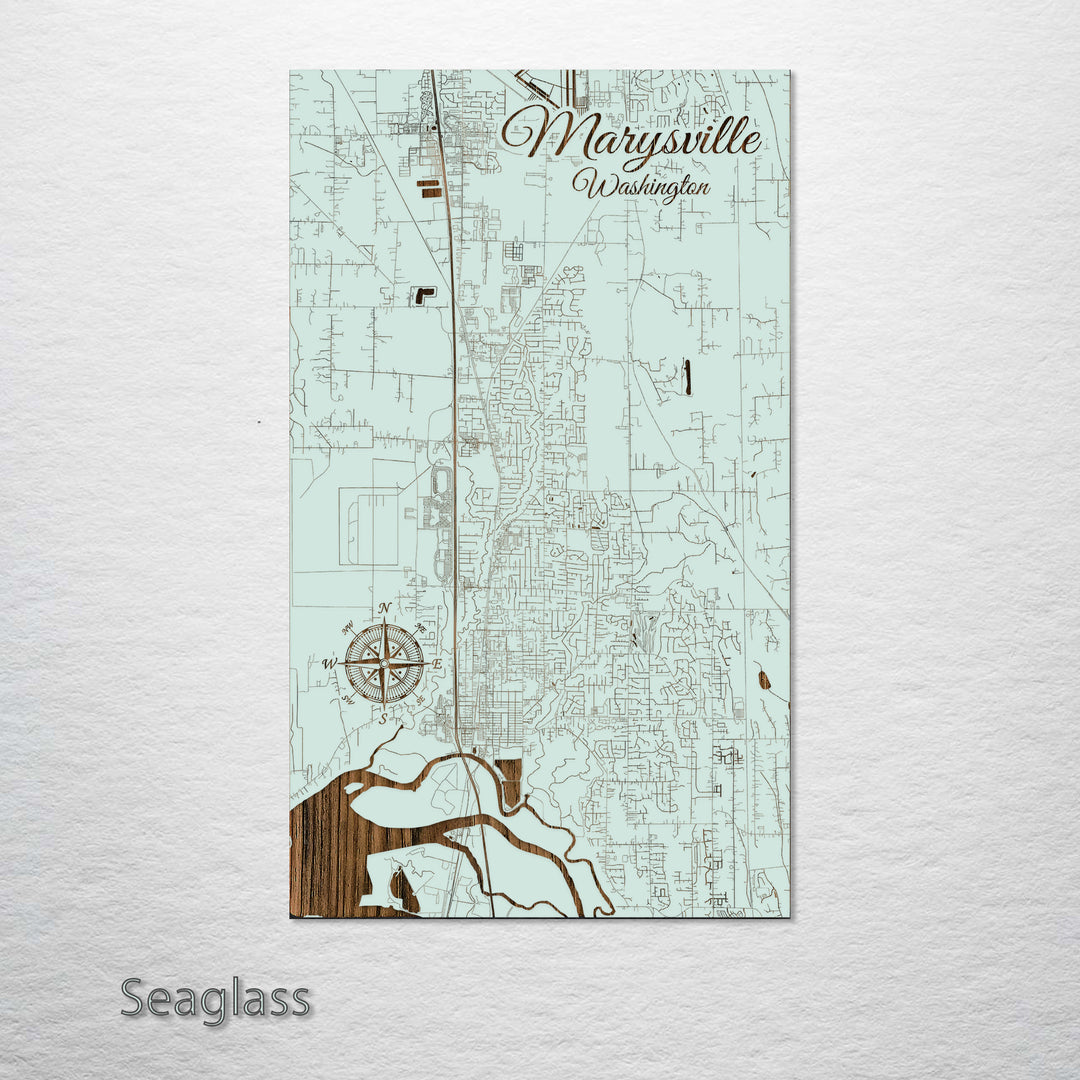 Marysville, Washington Street Map