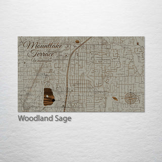 Mountlake Terrace, Washington Street Map