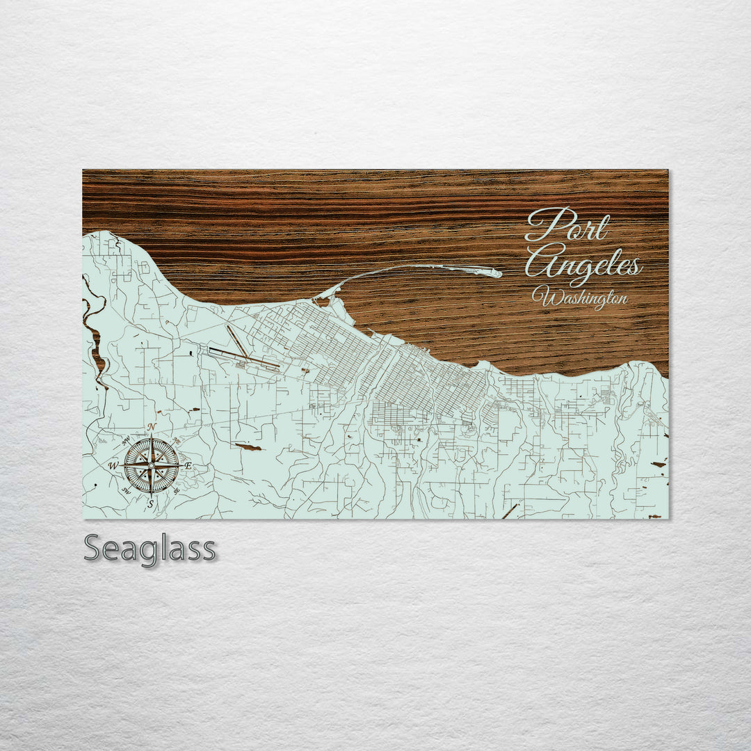 Port Angeles, Washington Street Map