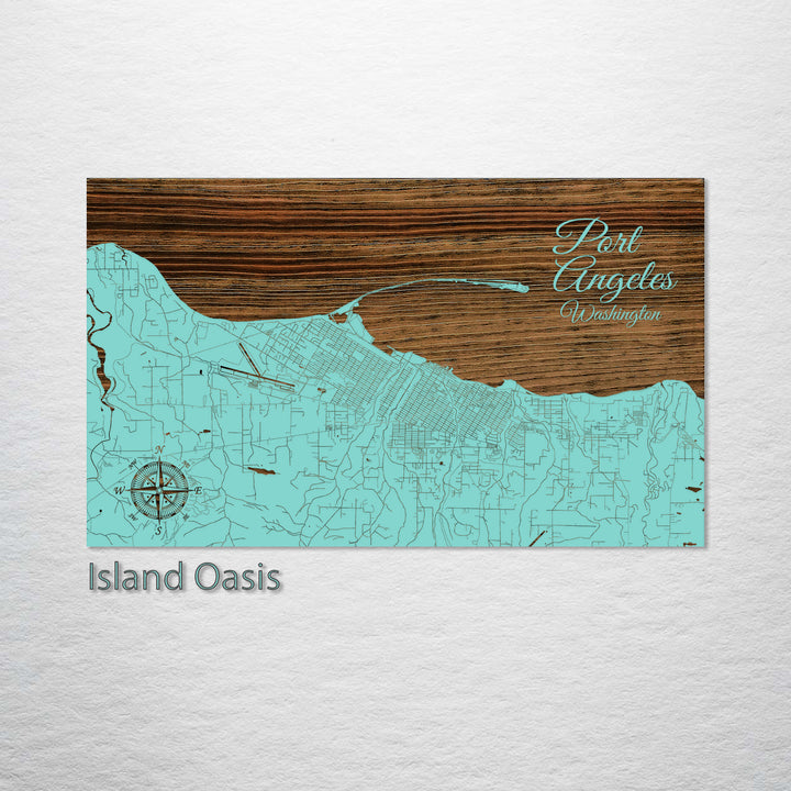 Port Angeles, Washington Street Map