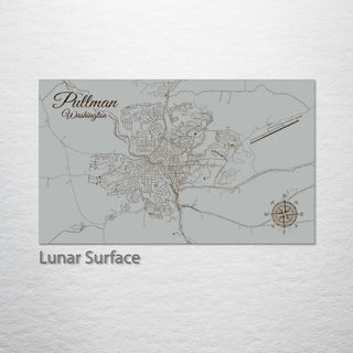 Pullman, Washington Street Map