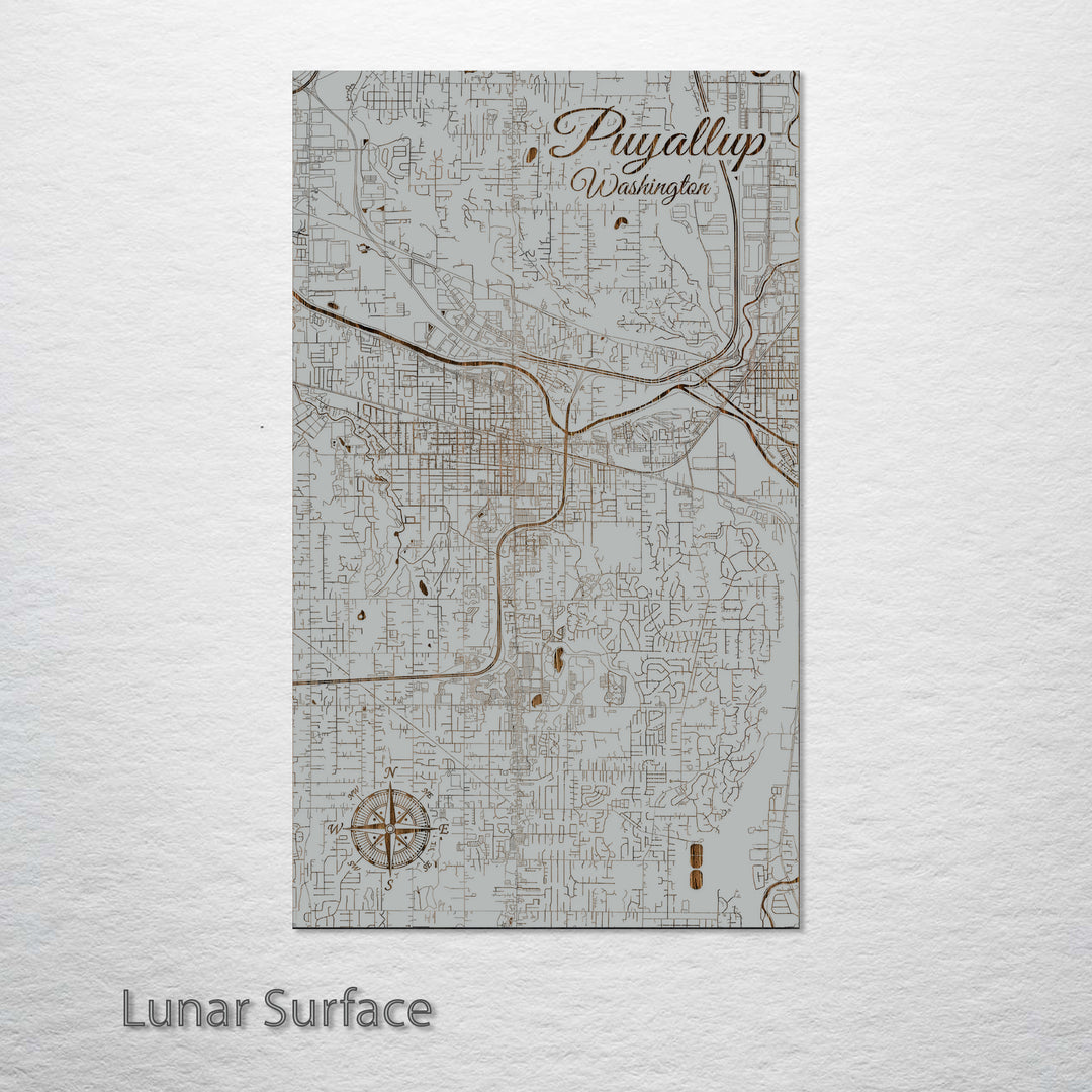 Puyallup, Washington Street Map