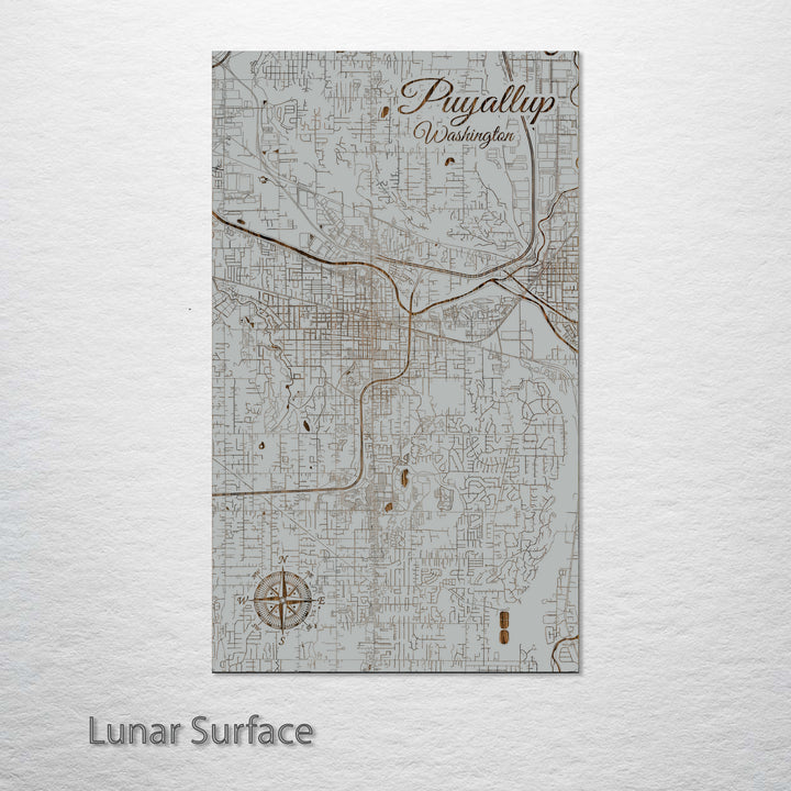 Puyallup, Washington Street Map