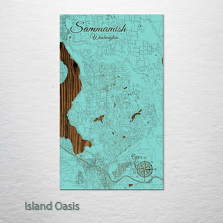 Sammamish, Washington Street Map