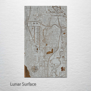 SeaTac, Washington Street Map