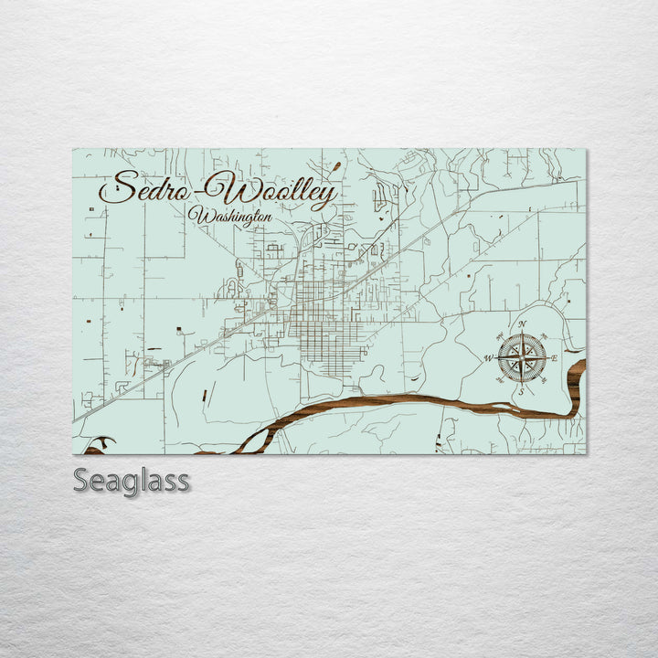 Sedro-Woolley, Washington Street Map