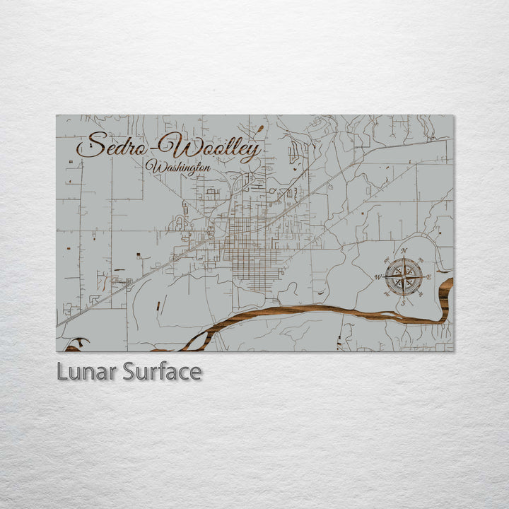 Sedro-Woolley, Washington Street Map