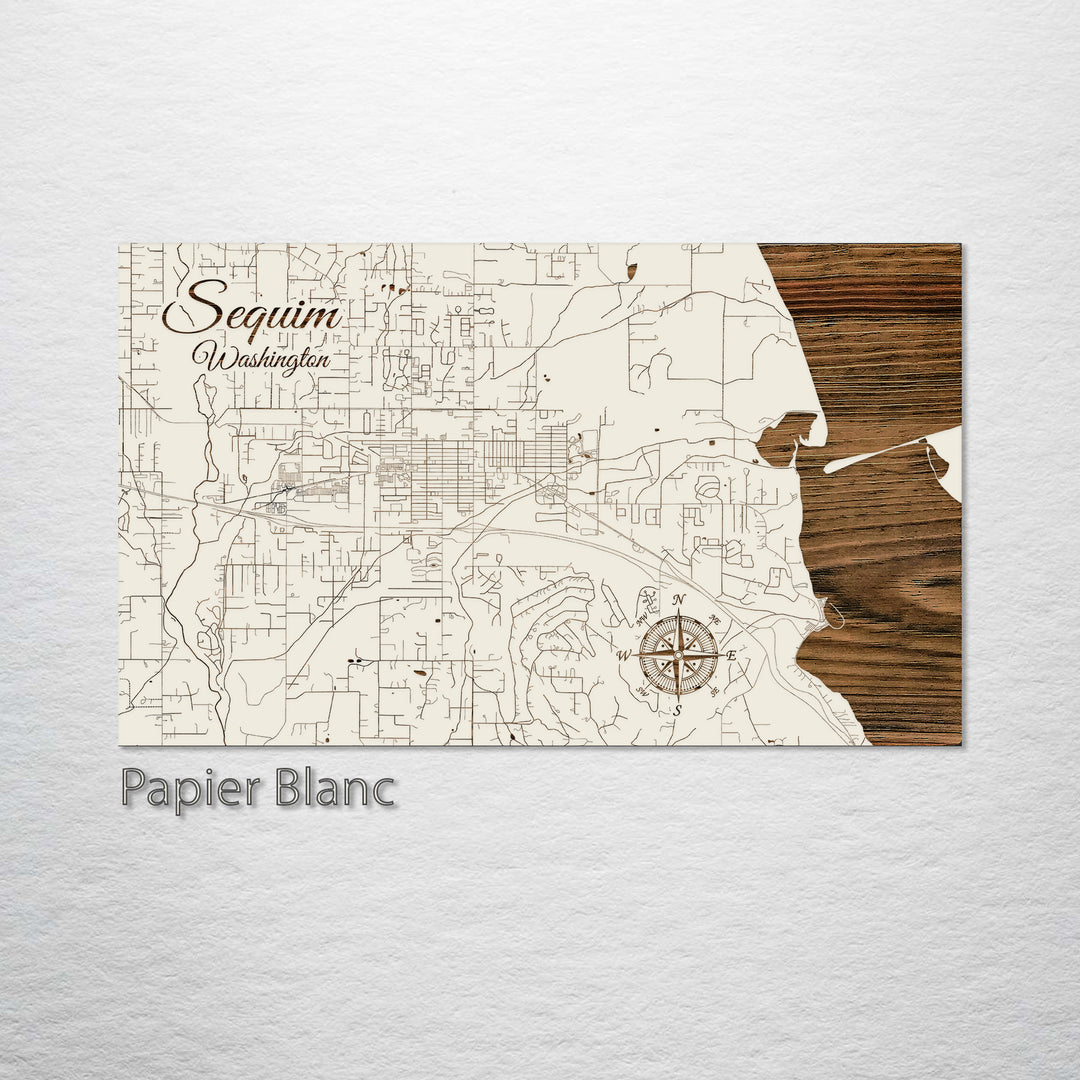 Sequim, Washington Street Map