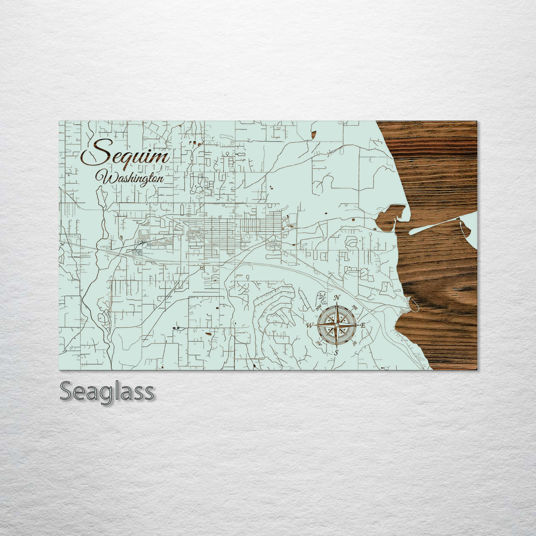 Sequim, Washington Street Map