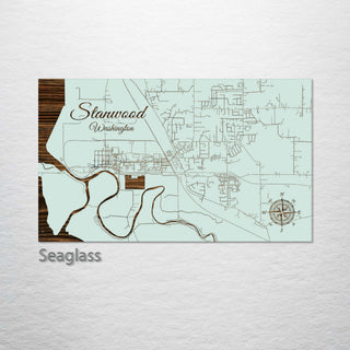 Stanwood, Washington Street Map