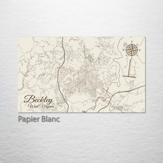 Beckley, West Virginia Street Map