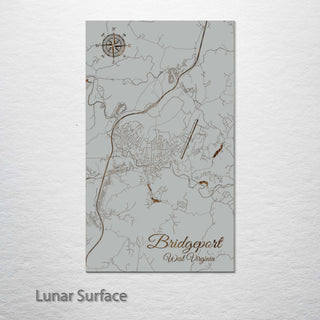 Bridgeport, West Virginia Street Map