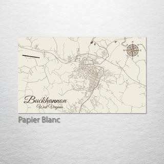 Buckhannon, West Virginia Street Map
