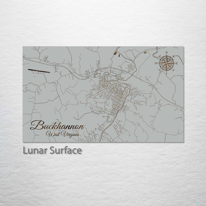 Buckhannon, West Virginia Street Map