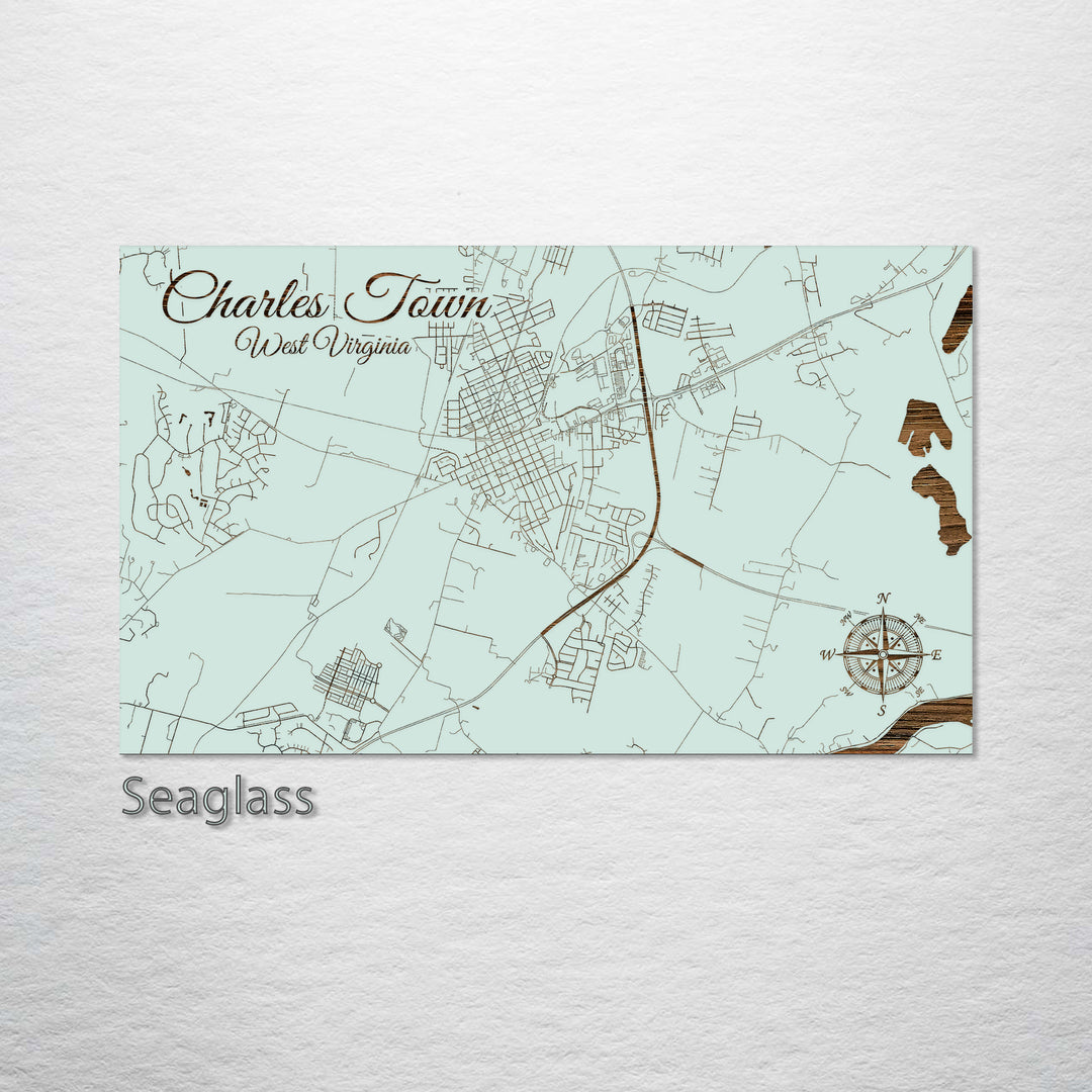 Charles Town, West Virginia Street Map