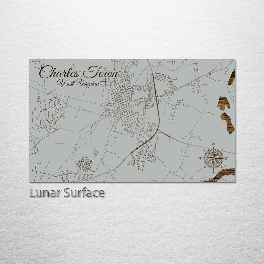 Charles Town, West Virginia Street Map