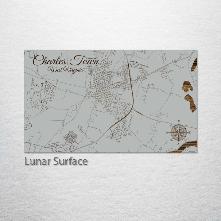 Charles Town, West Virginia Street Map