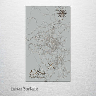 Elkins, West Virginia Street Map