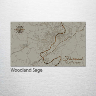 Fairmont, West Virginia Street Map