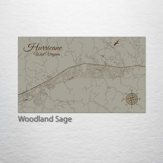 Hurricane, West Virginia Street Map