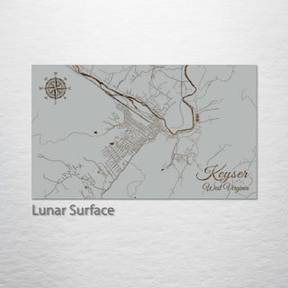 Keyser, West Virginia Street Map
