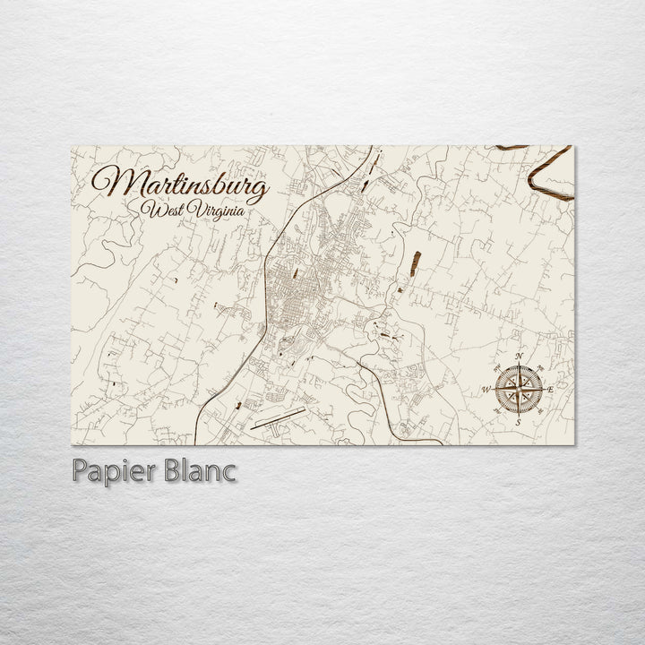 Martinsburg, West Virginia Street Map