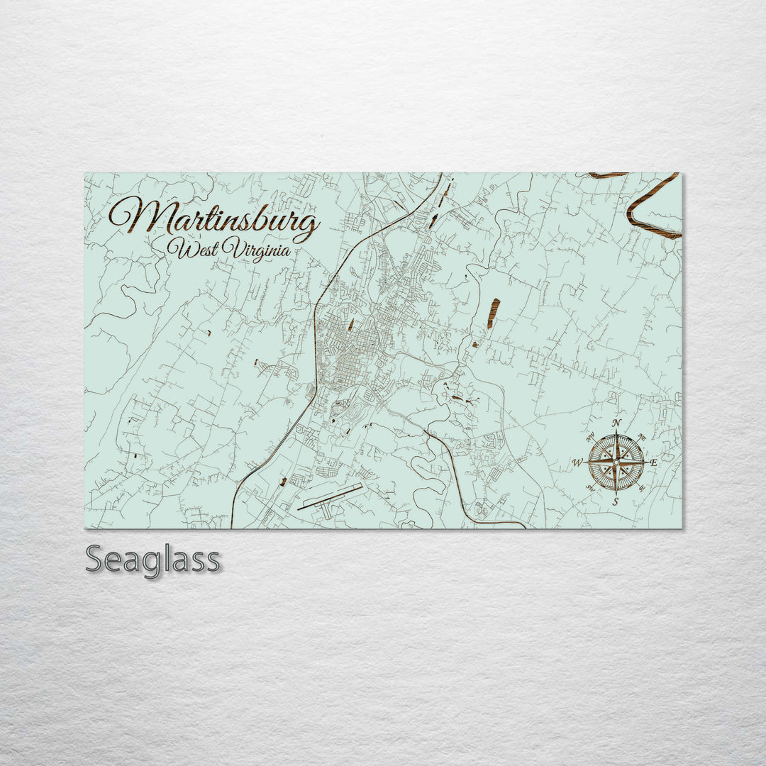 Martinsburg, West Virginia Street Map