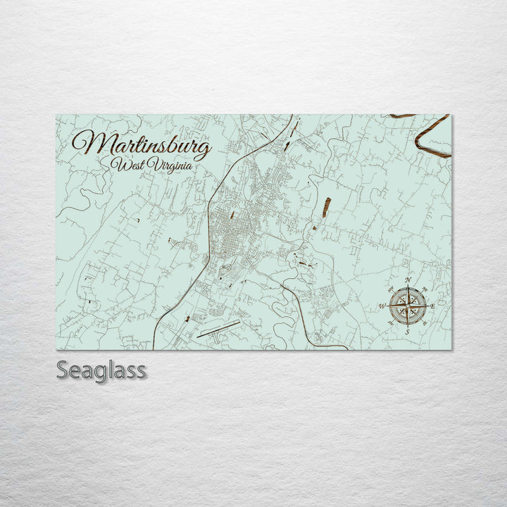 Martinsburg, West Virginia Street Map