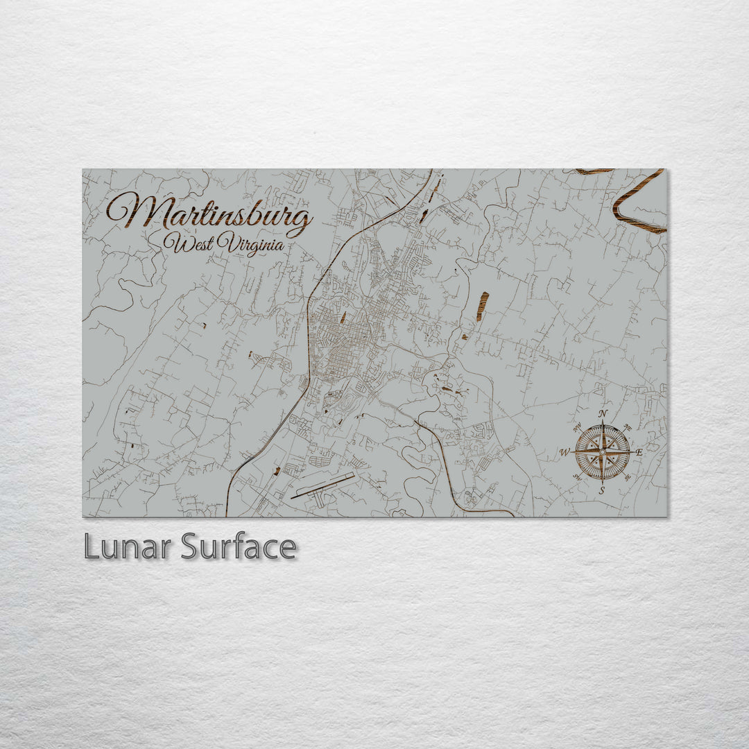 Martinsburg, West Virginia Street Map