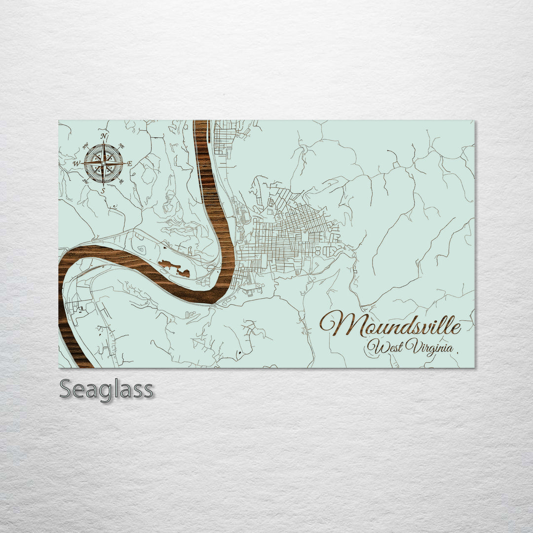 Moundsville, West Virginia Street Map