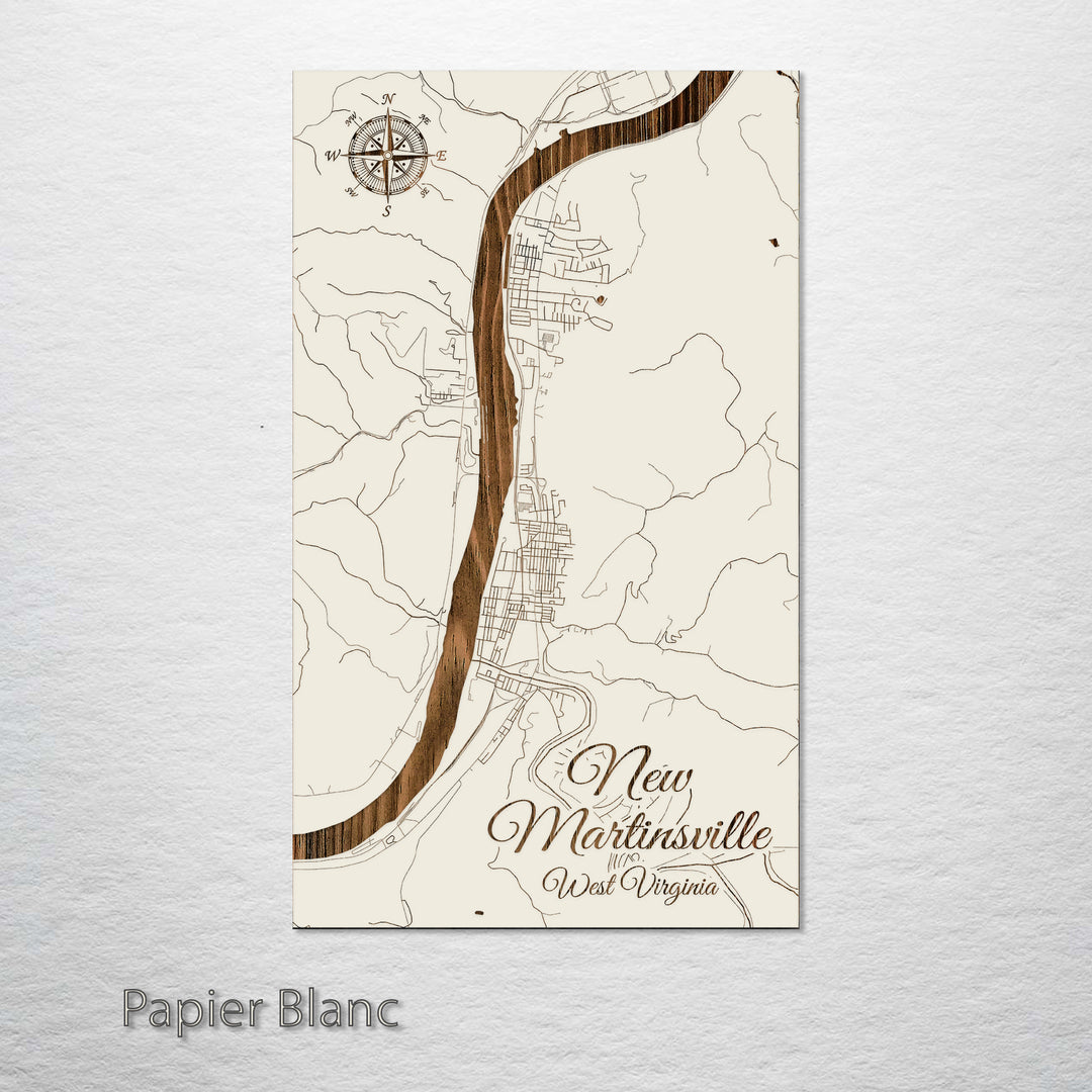 New Martinsville, West Virginia Street Map