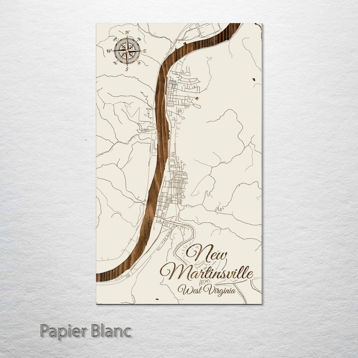 New Martinsville, West Virginia Street Map