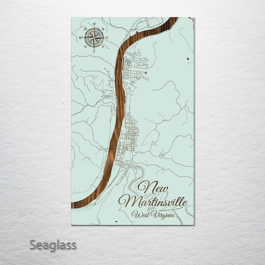 New Martinsville, West Virginia Street Map