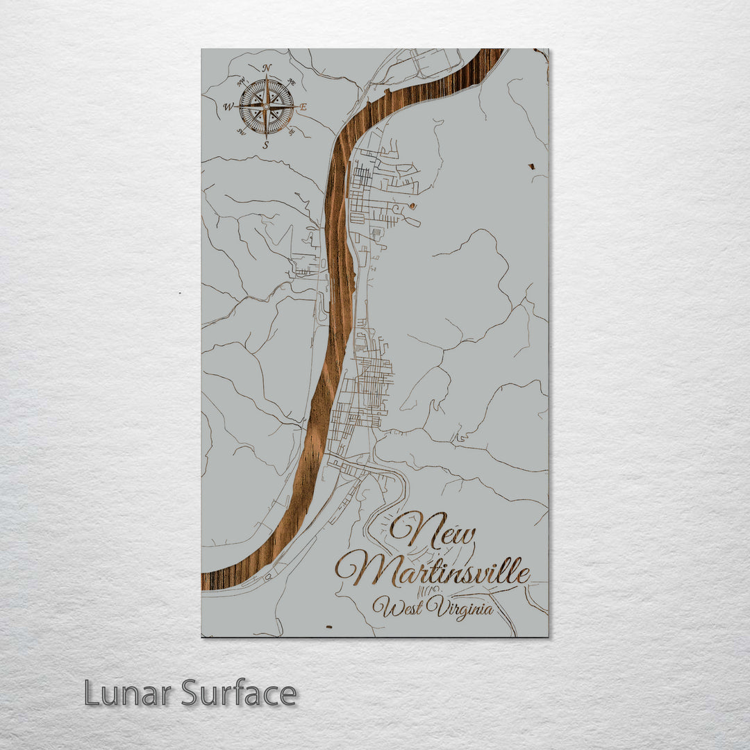 New Martinsville, West Virginia Street Map