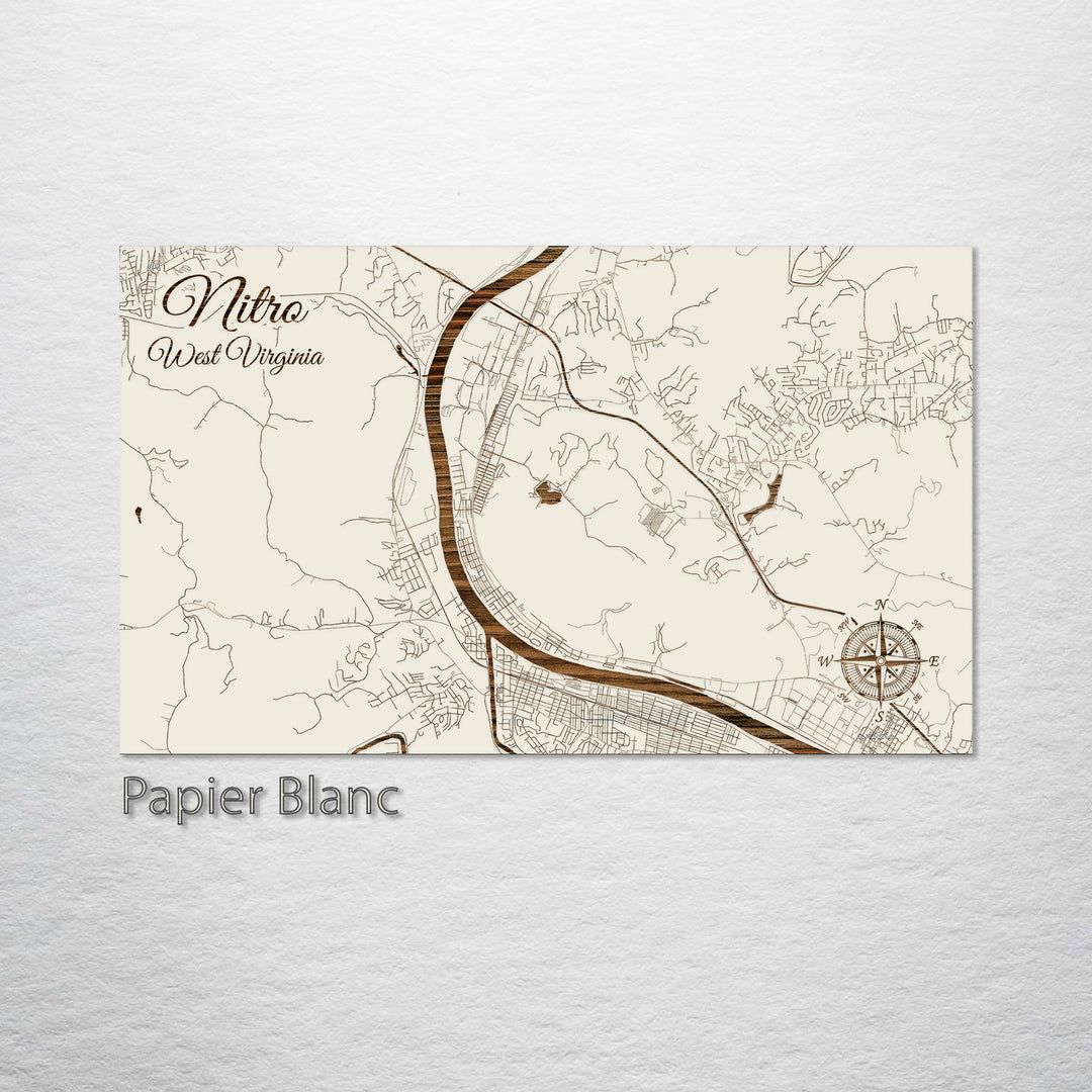 Nitro, West Virginia Street Map