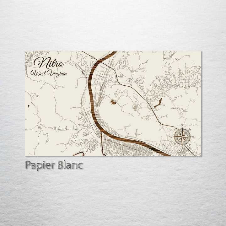 Nitro, West Virginia Street Map