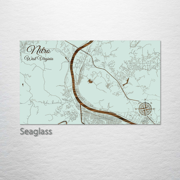 Nitro, West Virginia Street Map