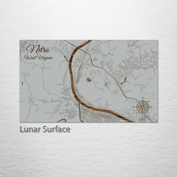 Nitro, West Virginia Street Map